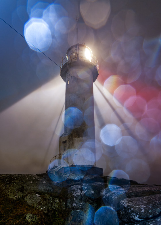 Holmström - Subbe Lighthouse in Fog