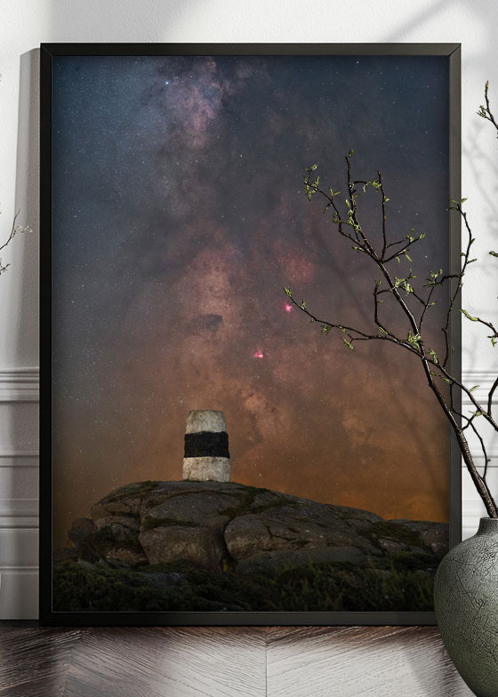 Homstrom - Rödskär Milky Way Close Up