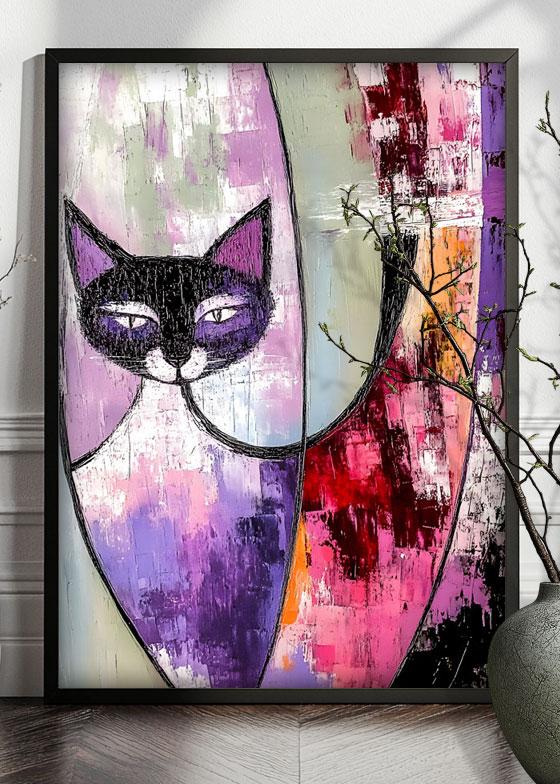 JazzyWalls - Mirror Kitty