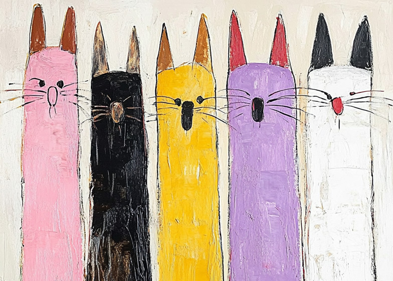 JazzyWalls - Cats in Provence