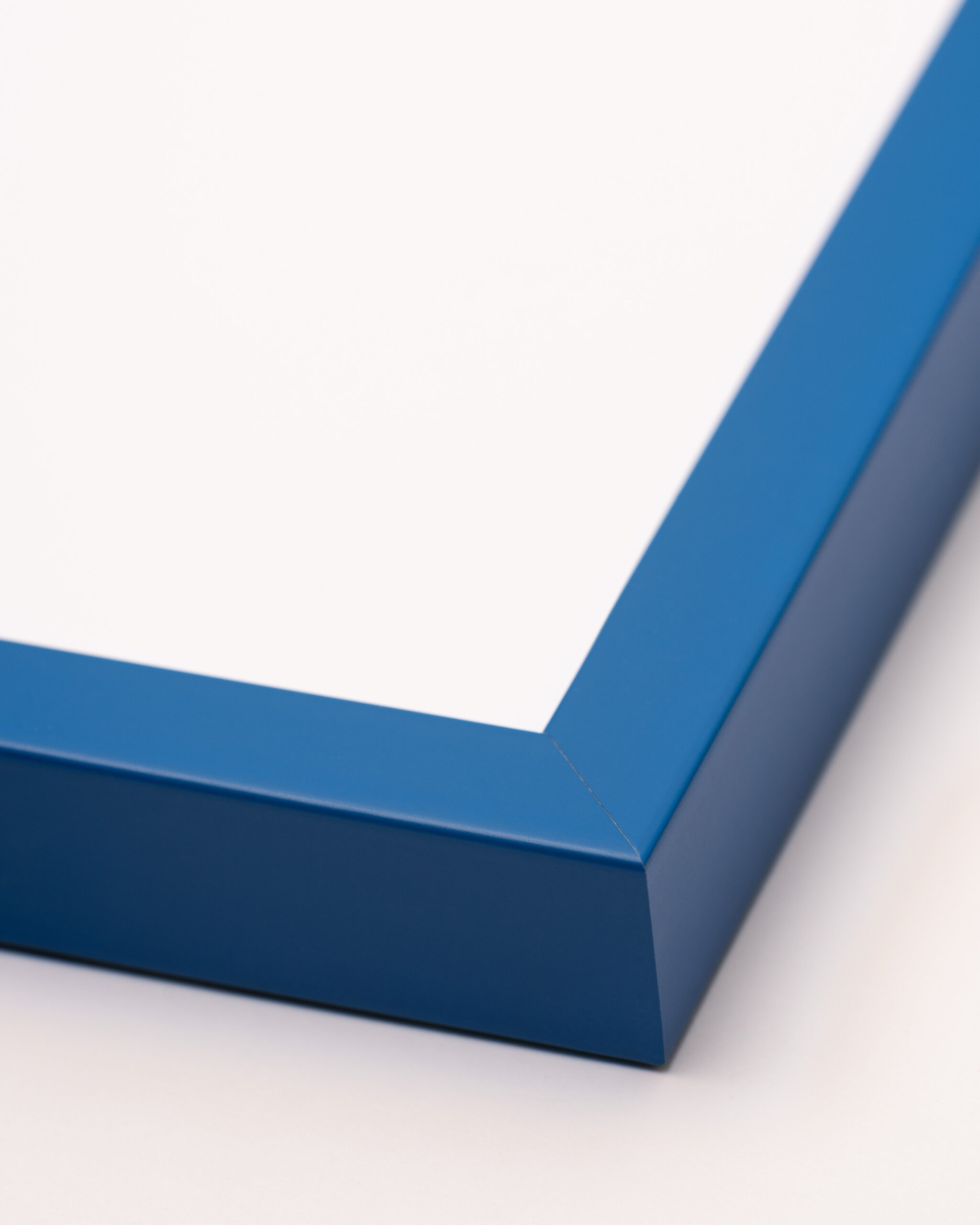 Blue wooden frame