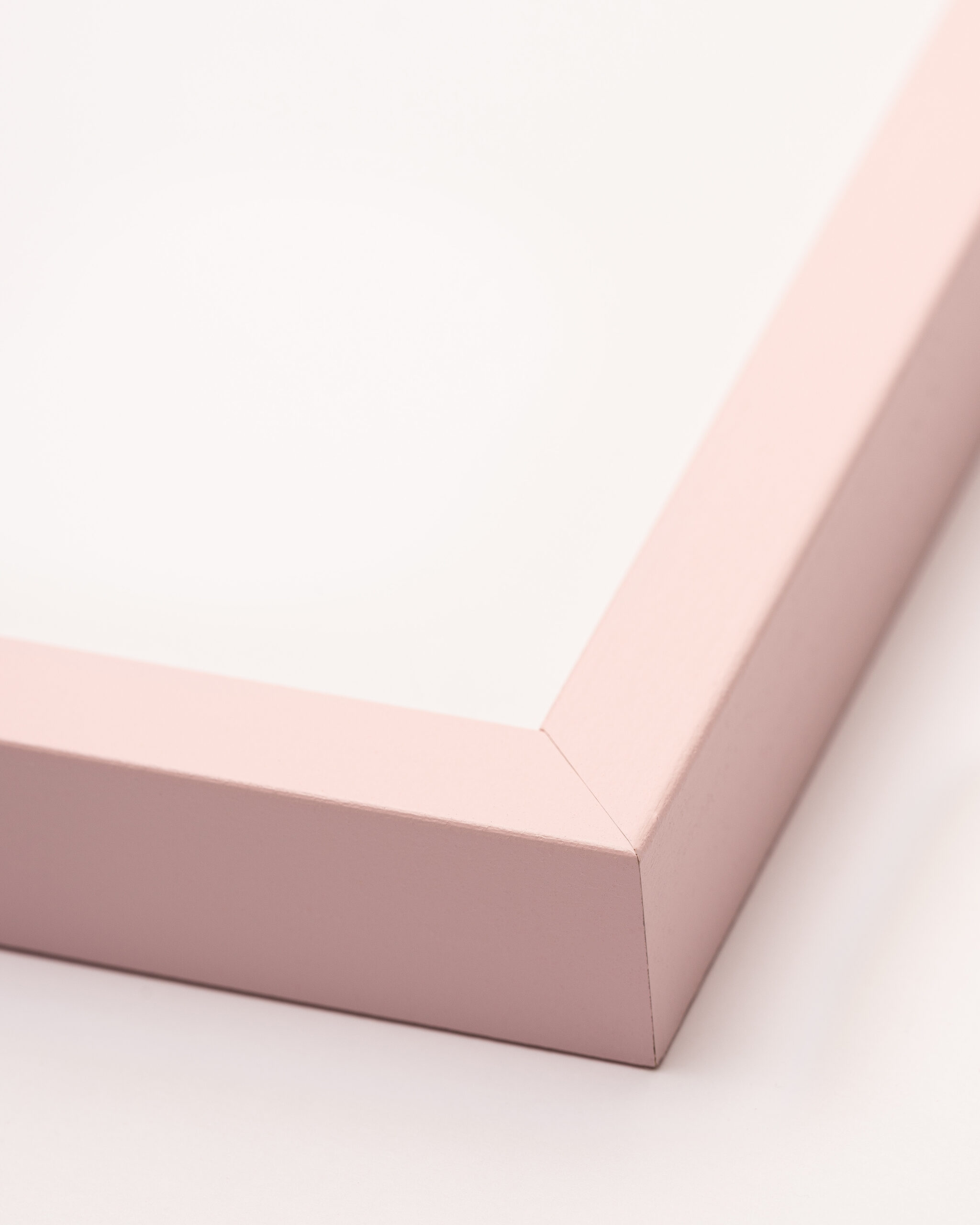 Pink wooden frame