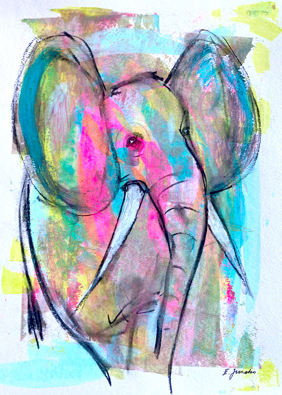 EwaJune - Harry the elephant