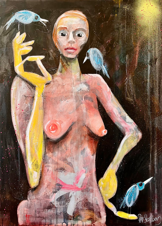 PerStenberg - Fåglar blå